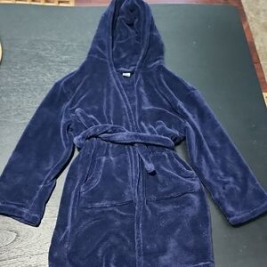 GAP Kids Navy Blue Hooded Robe